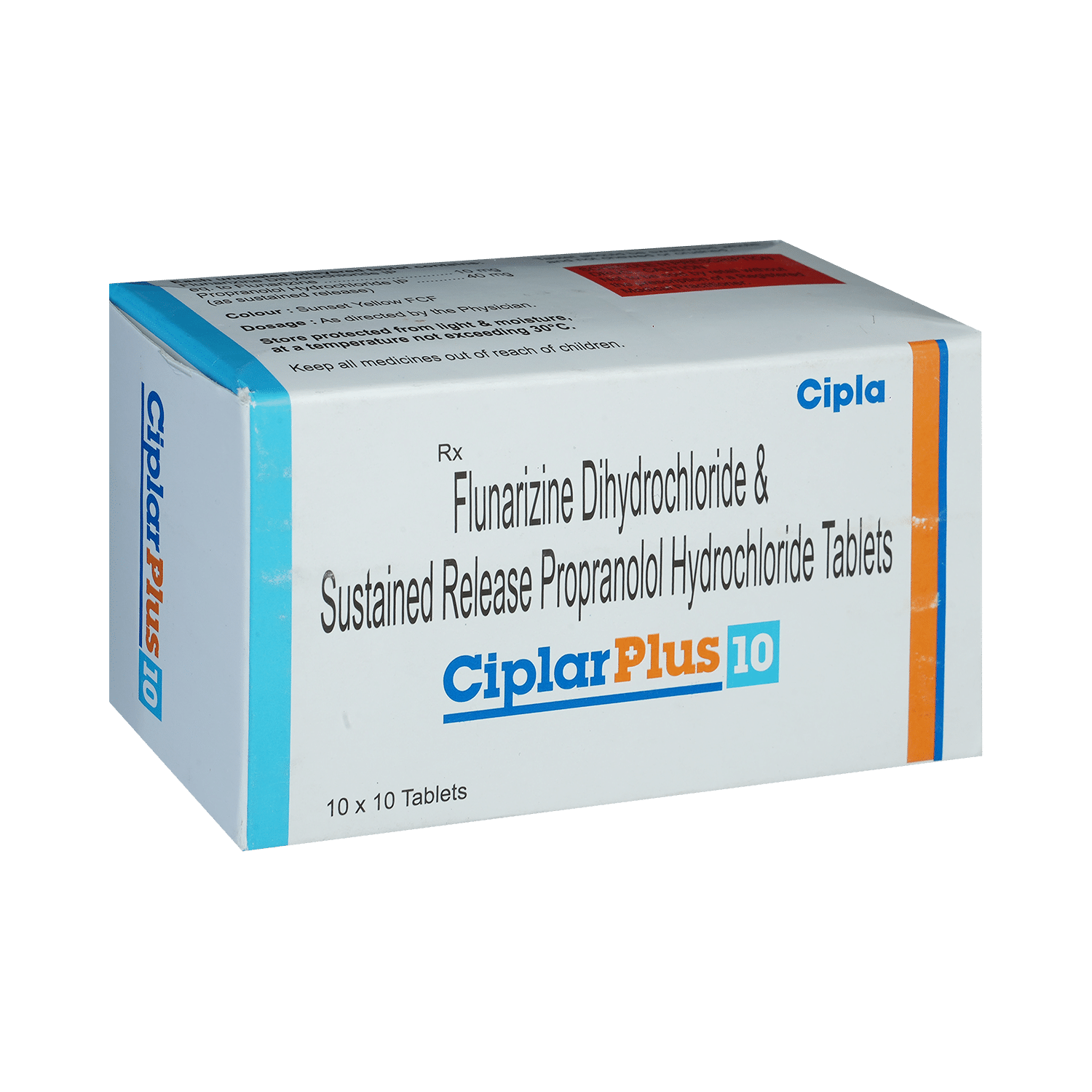 Ciplar Plus 10 Tablet SR - Image 2