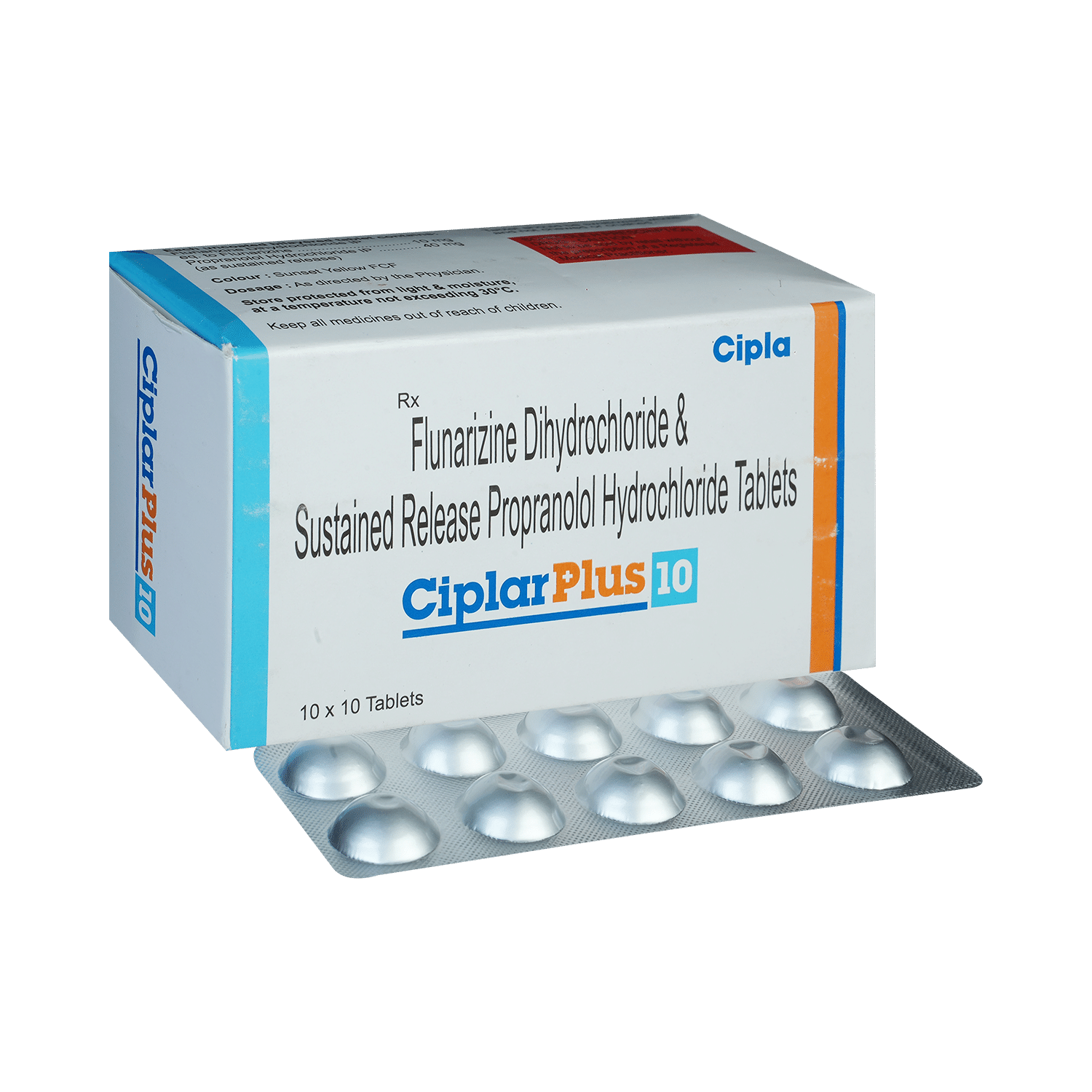 Ciplar Plus 10 Tablet SR - Image 1