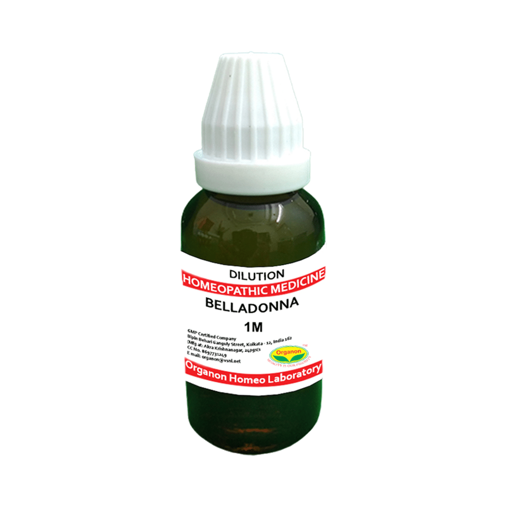 Organon Belladonna Dilution 1M