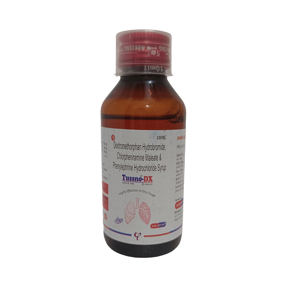 Tussno-DX Syrup Sugar Free
