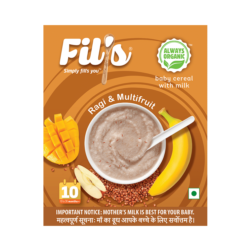 Fil's Baby Cereal with Milk (10 to 36 Months+) Ragi & Multifruit - Image 4