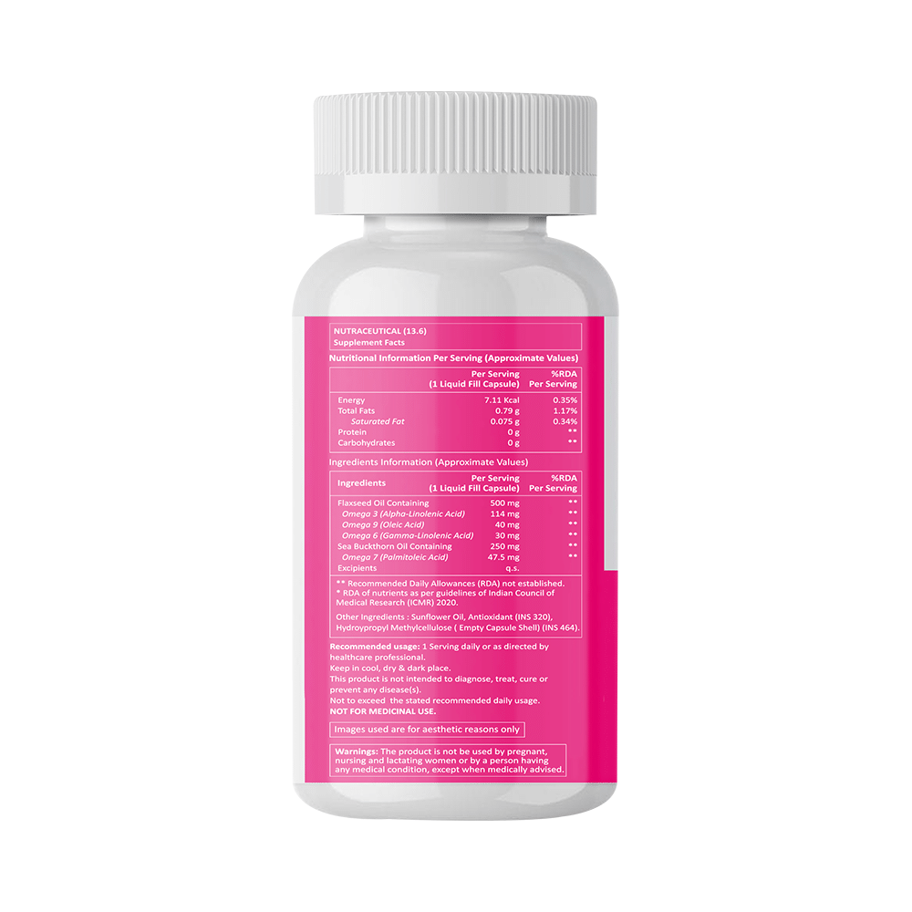 Fixuphealth Omega 3 6 7 9 Vegan Capsule (60 Each) - Image 3