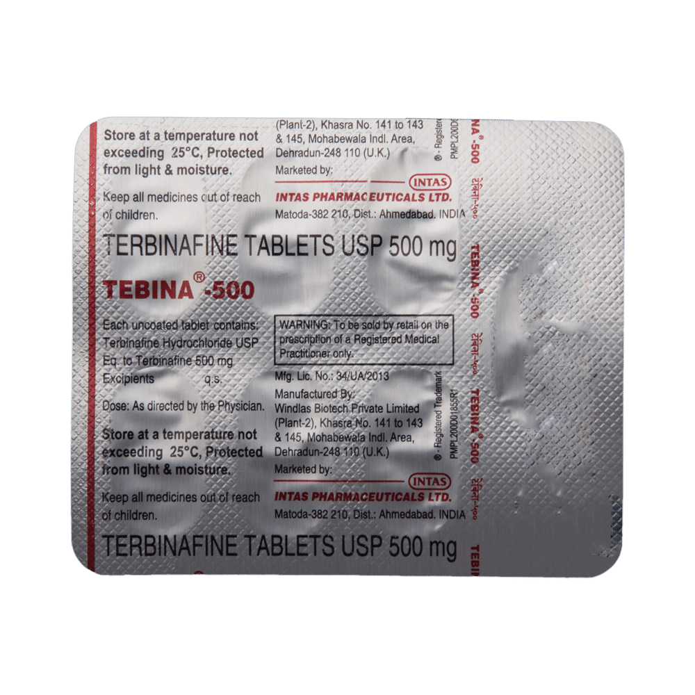 Tebina 500 Tablet - Image 5