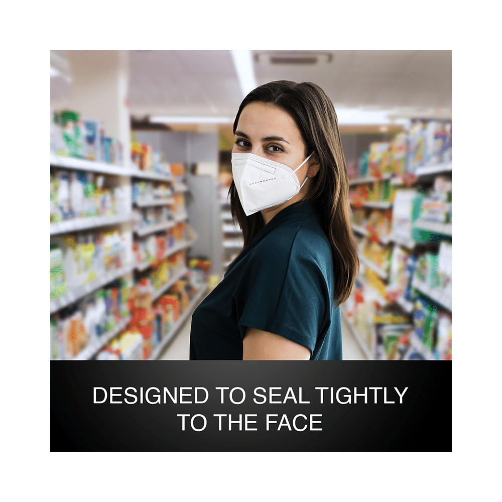 Quarant N95 Disposable Face Mask White - Image 6