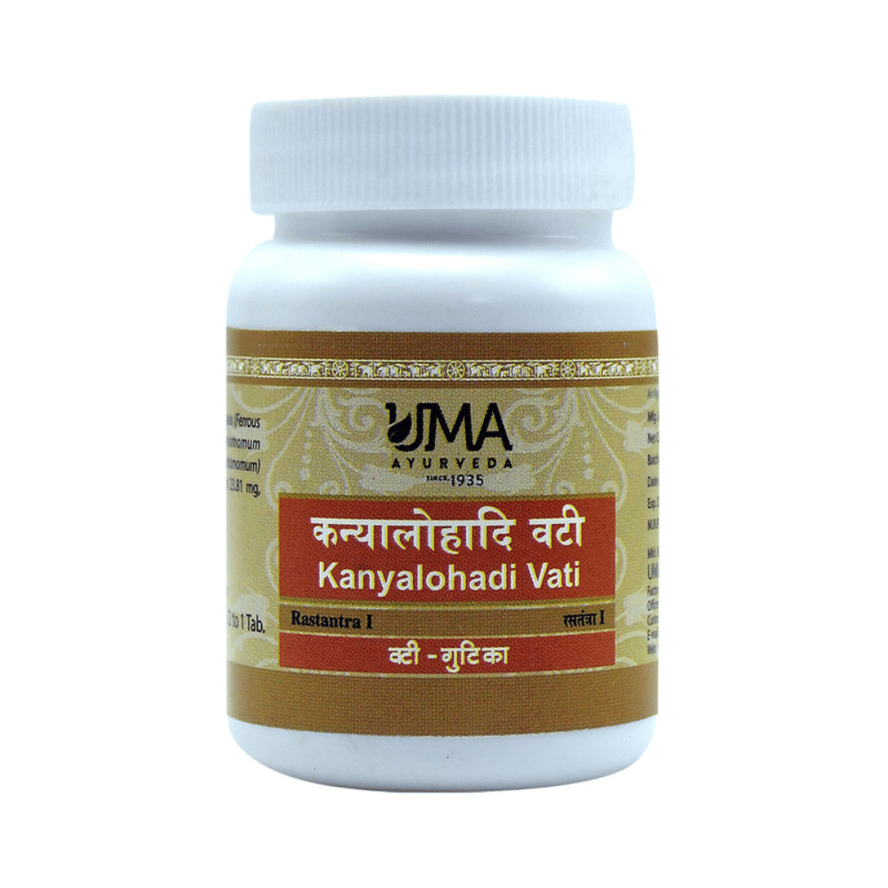 Uma Ayurveda Kanyalohadi Vati