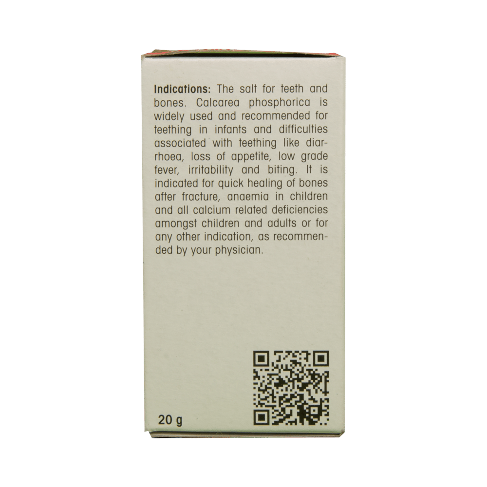 Dr. Reckeweg Calcarea Phosphorica Biochemic Tablet 6X | Supports Strong Teeth & Bones | For Pain Relief - Image 3