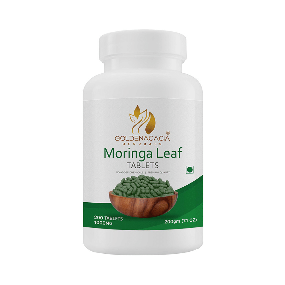 Goldenacacia Herrbals Moringa Leaf 1000mg Tablet - Image 1