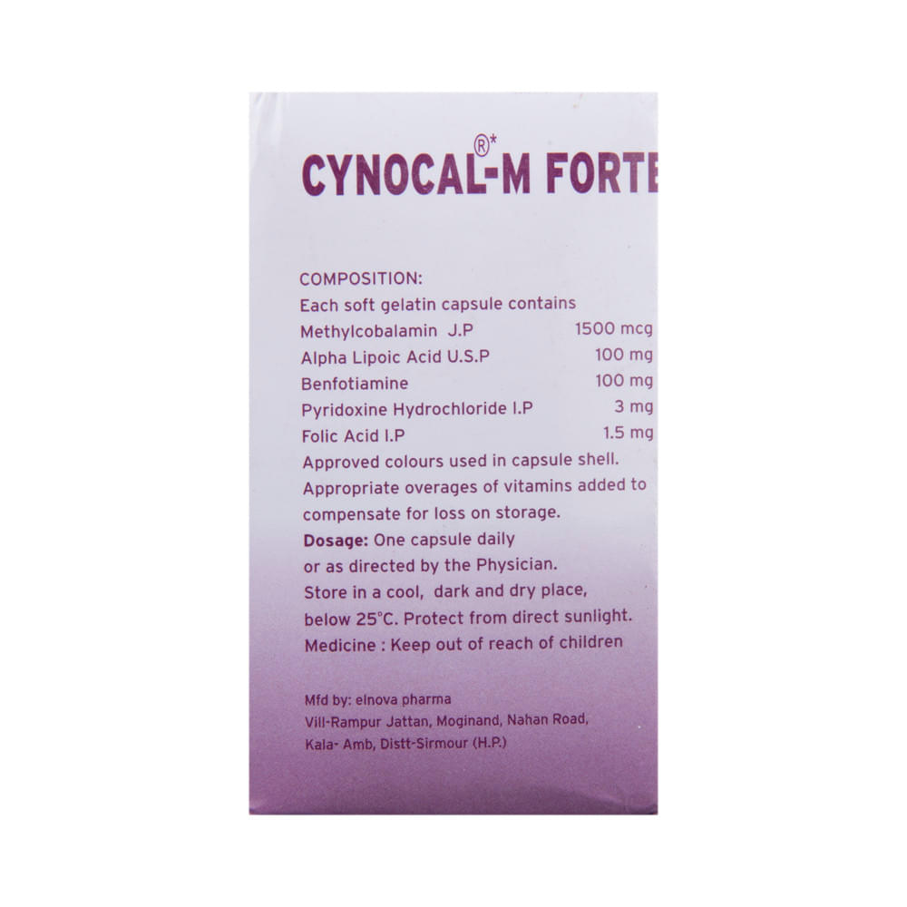 Cynocal-M Forte Soft Gelatin Capsule - Image 3