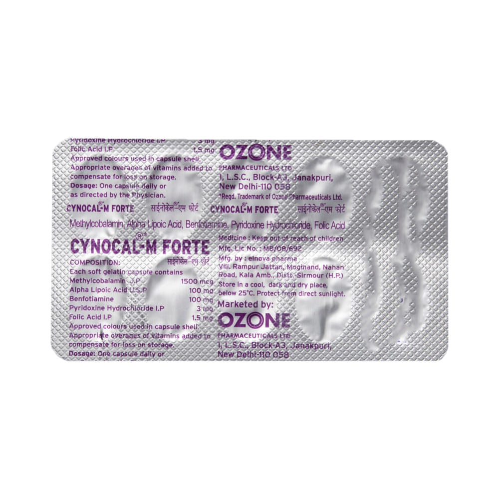 Cynocal-M Forte Soft Gelatin Capsule - Image 5