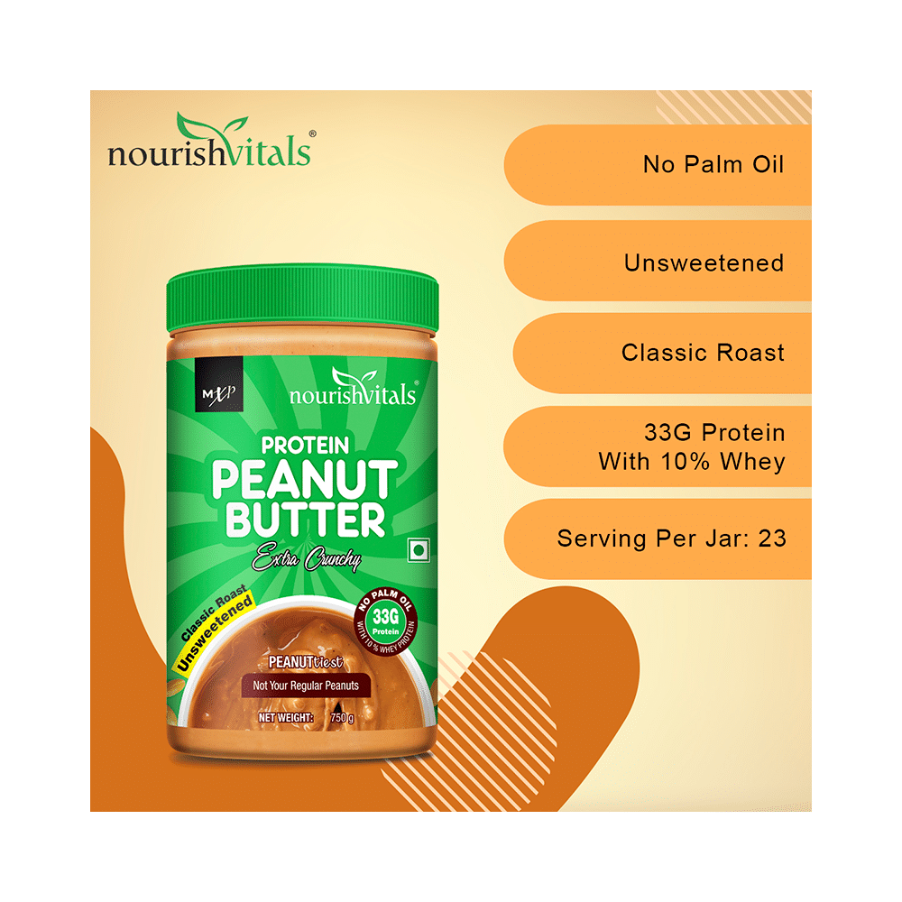 NourishVitals Original Peanut Butter Creamy Dark Chocolate - Image 4