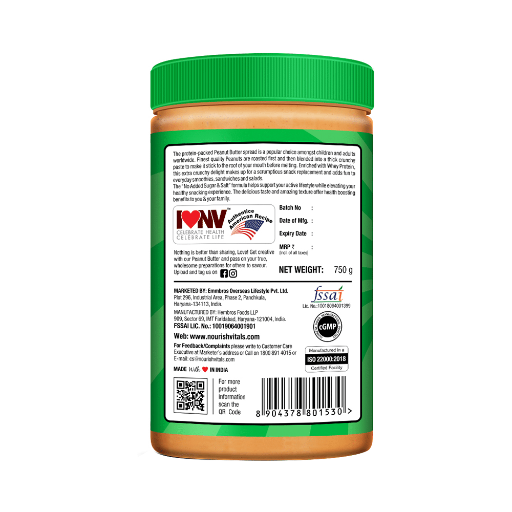 NourishVitals Original Peanut Butter Creamy Dark Chocolate - Image 8