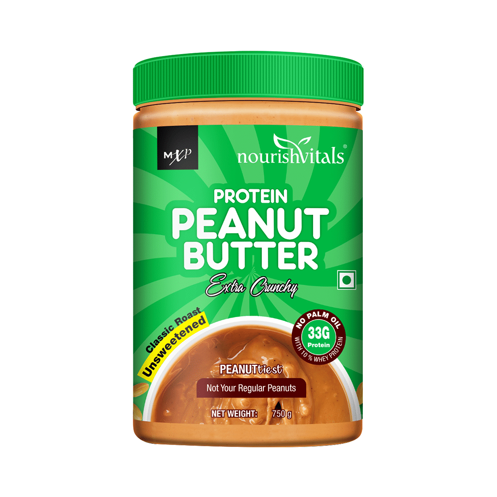 NourishVitals Original Peanut Butter Creamy Dark Chocolate - Image 1