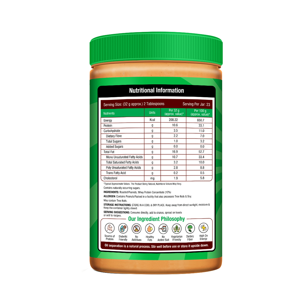 NourishVitals Original Peanut Butter Creamy Dark Chocolate - Image 2