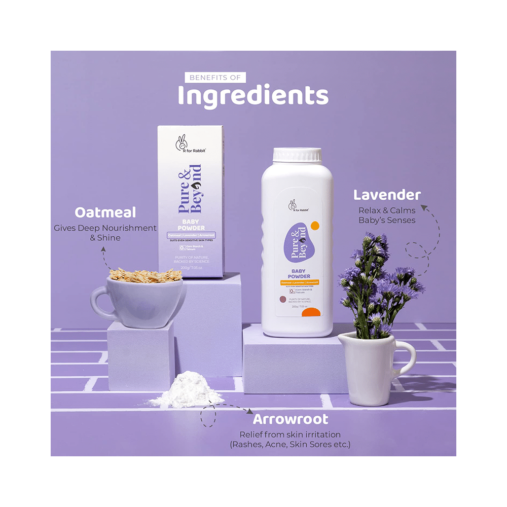 R for Rabbit Pure & Beyond Baby Powder - Image 2