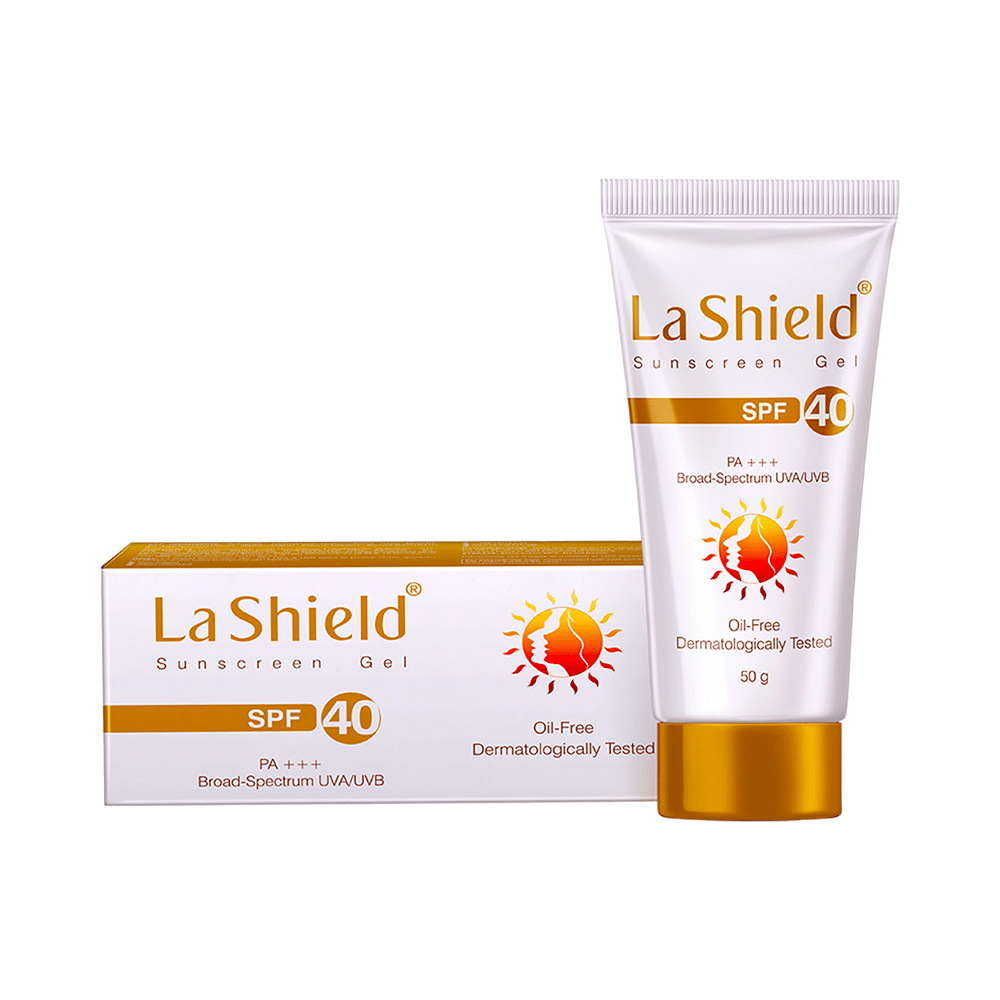 La Shield SPF 40 Sunscreen | Broad Spectrum UVA/UVB Protection Gel - Image 1
