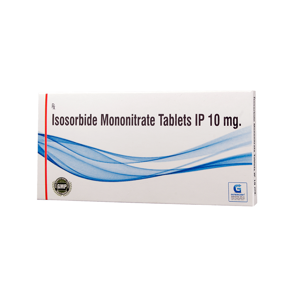 Genericart Isosorbide Mononitrate  10mg Tablet - Image 1