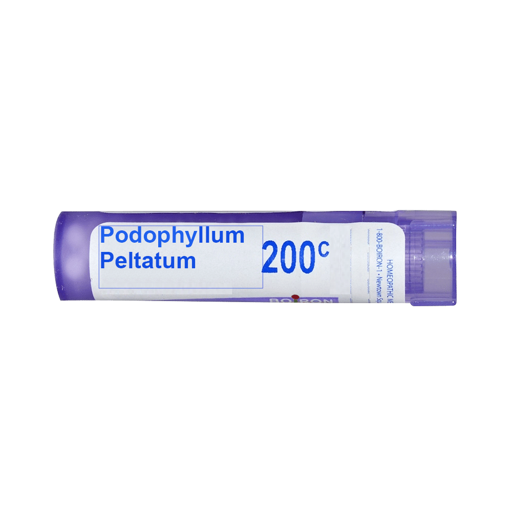 Boiron Podophyllum Peltatum Single Dose Approx 200 Microgranules 200 CH - Image 1