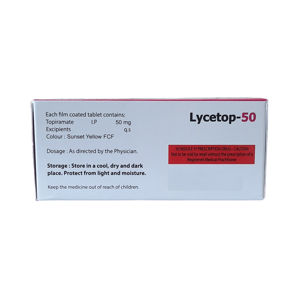 Lycetop 50 Tablet - Image 2