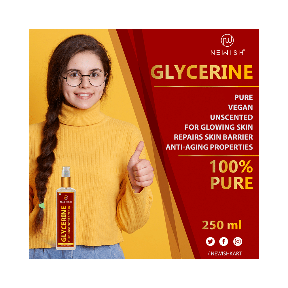 Newish Glycerine for Face & Skin Care (250ml Each) - Image 4
