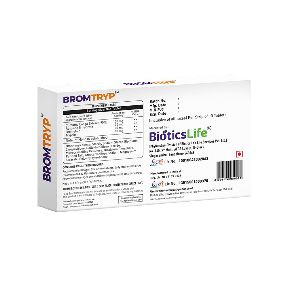 BioticsLife Bromtryp Tablet - Image 2