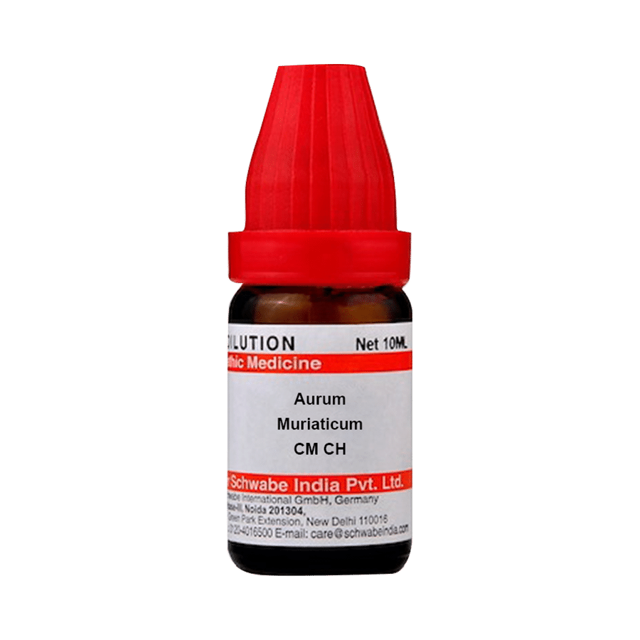 Dr Willmar Schwabe India Aurum Muriaticum Dilution CM CH - Image 1