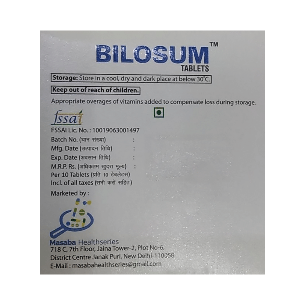 Bilosum Tablet - Image 3