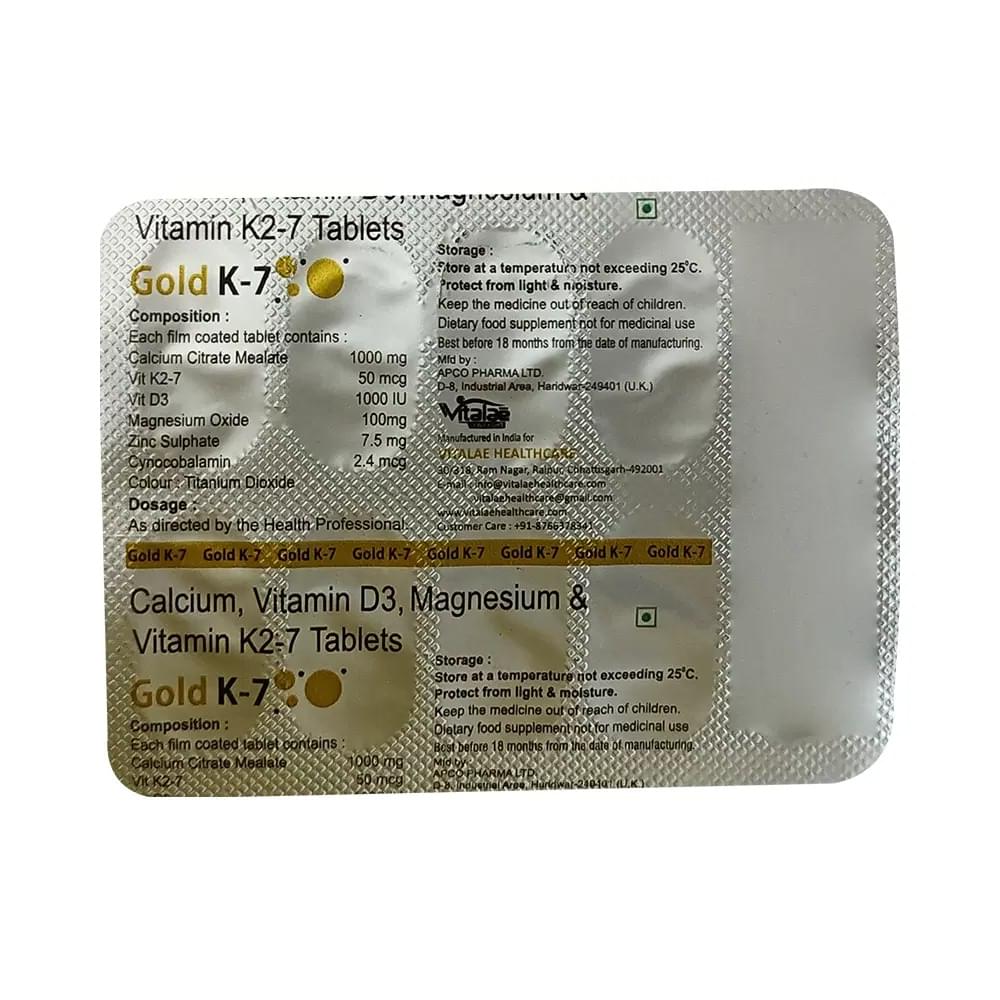 Gold K-7 Tablet - Image 2