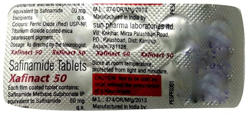 Xafinact 50 Tablet - Image 1