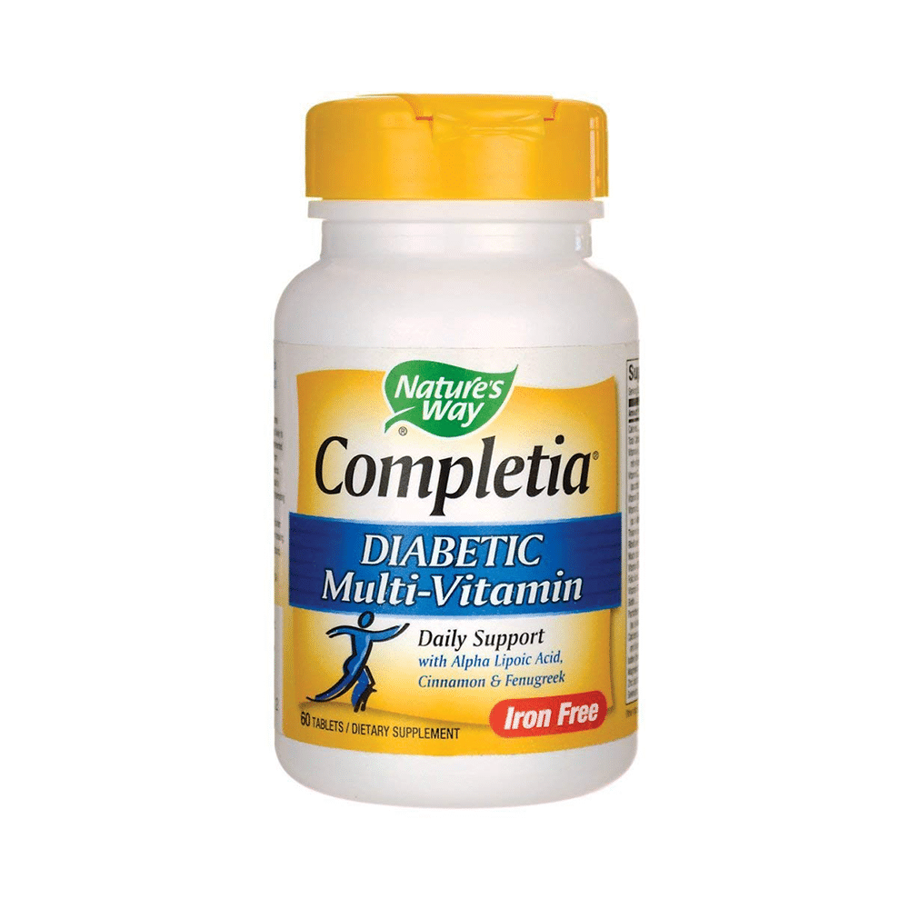 Nature's Way Completia Diabetic Multi-Vitamin Tablet - Image 1
