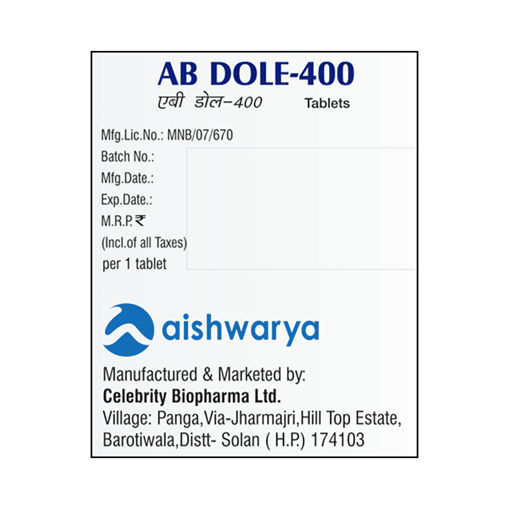 AB Dole 400 Tablet - Image 3