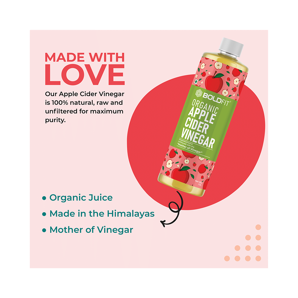 Boldfit Organic Apple Cider Vinegar - Image 4