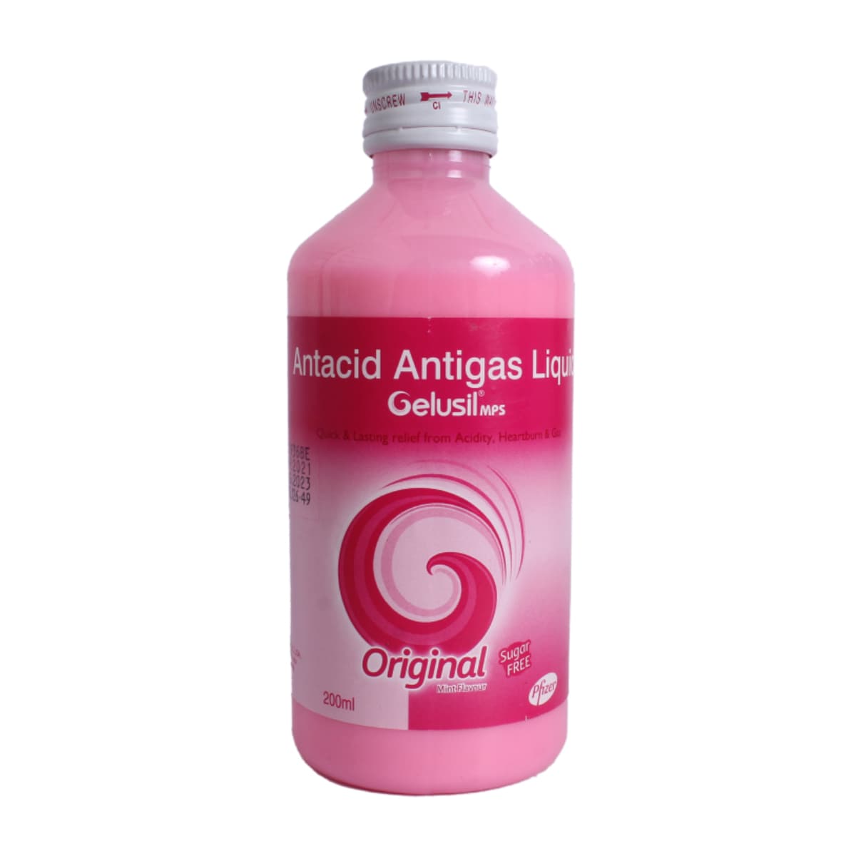 Gelusil MPS Liquid Original Mint Sugar Free - Image 1