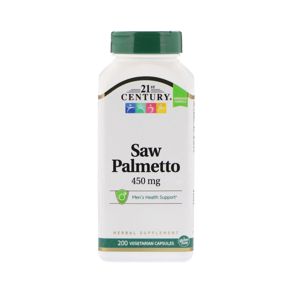21st Century Saw Palmetto Extract Vegetarian Capsules - Image 1
