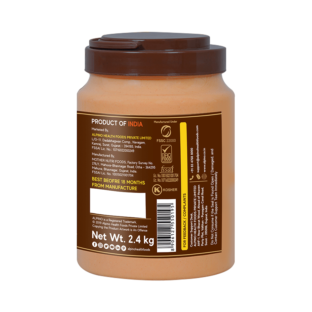 Alpino Classic Smooth Peanut Butter - Image 3
