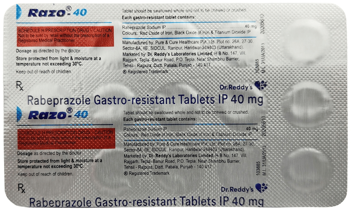 Razo 40 Tablet