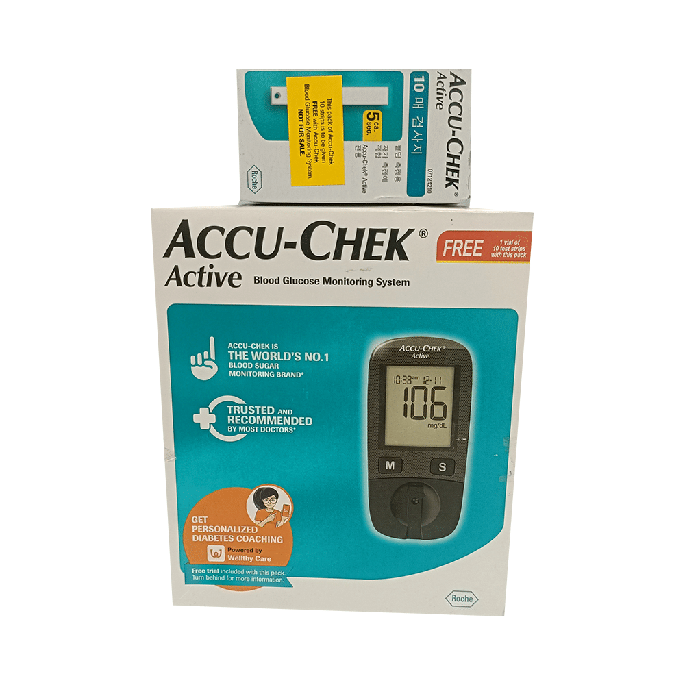 Accu-Chek Active Blood Glucose Monitoring System - Image 1