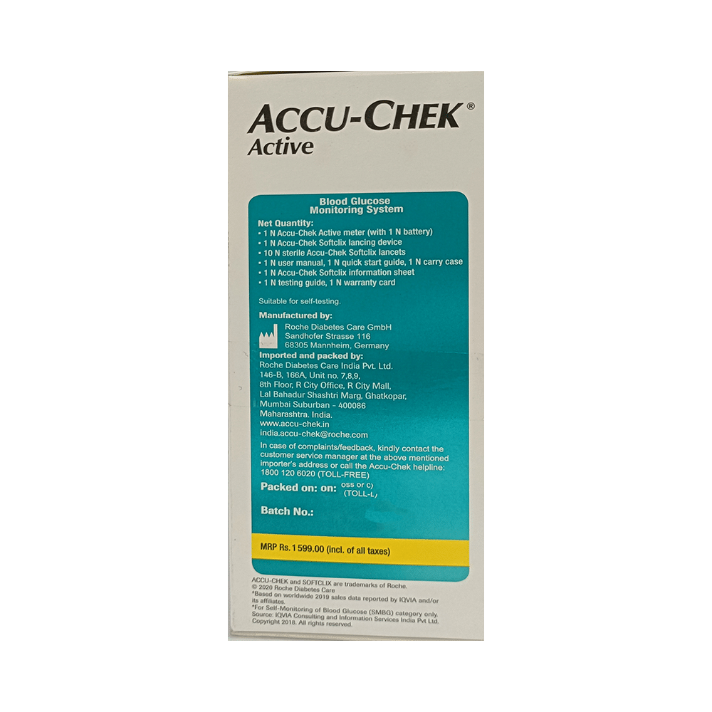 Accu-Chek Active Blood Glucose Monitoring System - Image 3