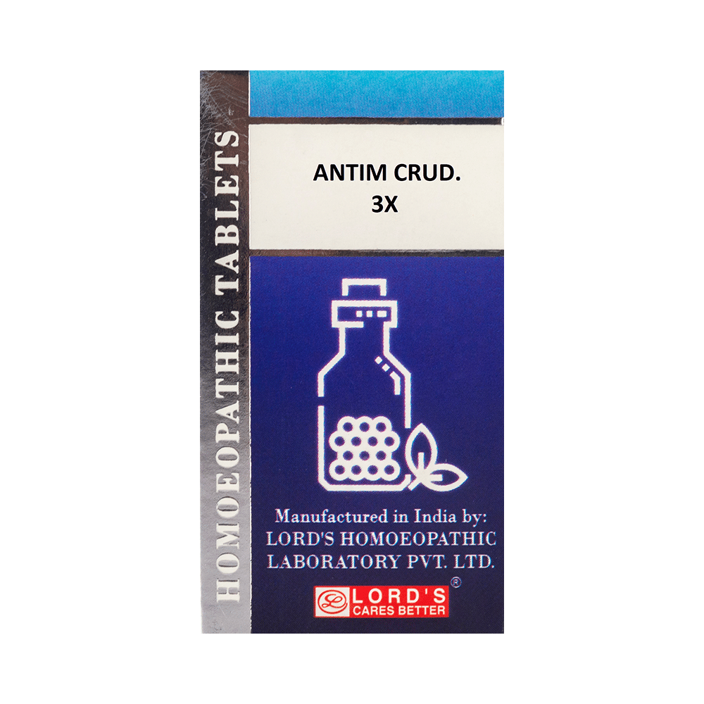 Lord's Antim Crud Trituration Tablet 3X