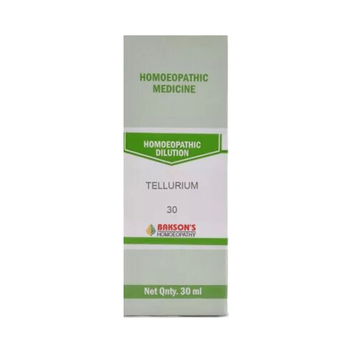 Bakson's Homeopathy Tellurium Dilution 30