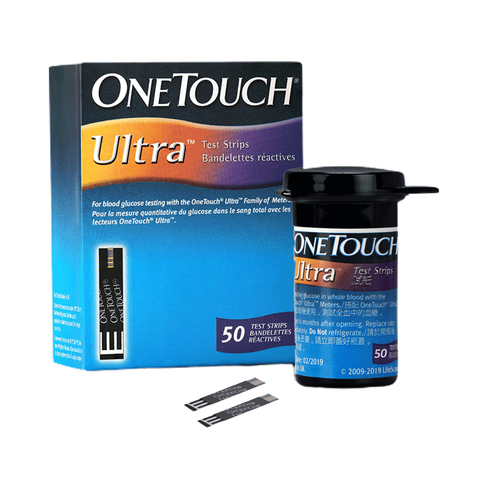 OneTouch Ultra Test Strip (Only Strips) | Diabetes Monitoring Devices - Image 1