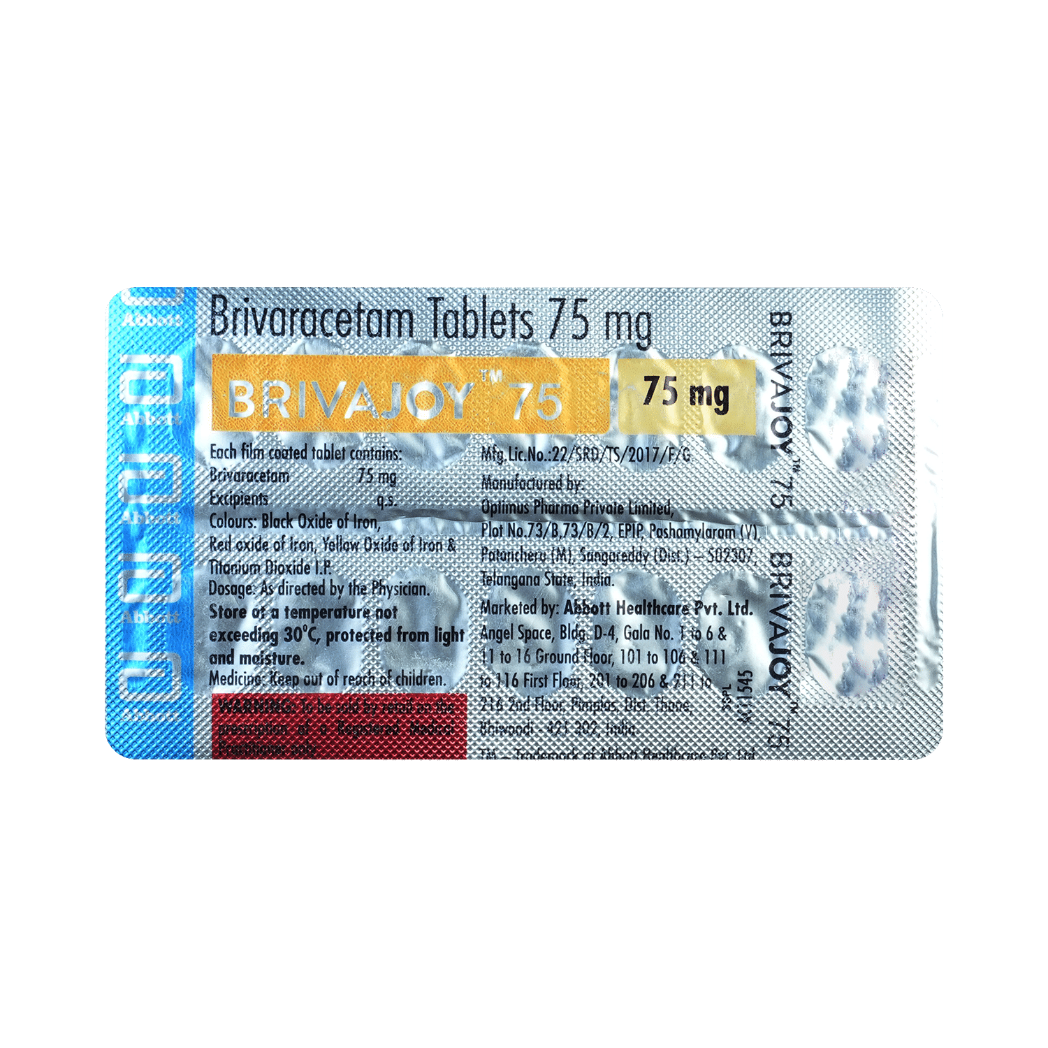 Brivajoy 75 Tablet - Image 3
