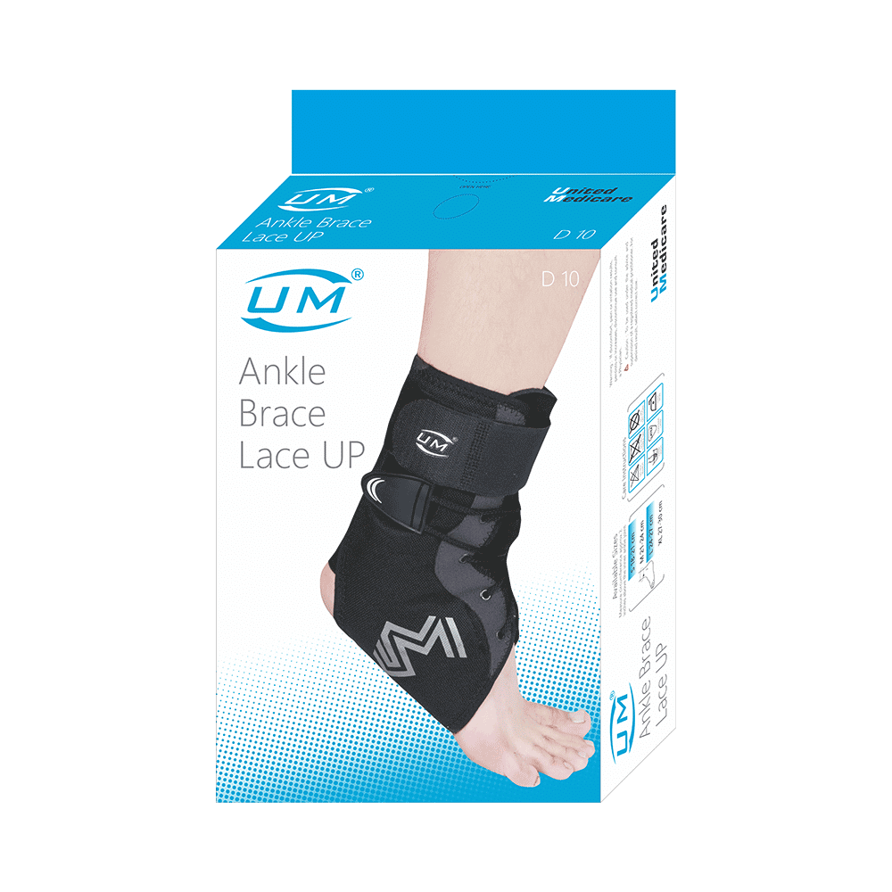United Medicare Ankle Brace Lace Up Medium - Image 1