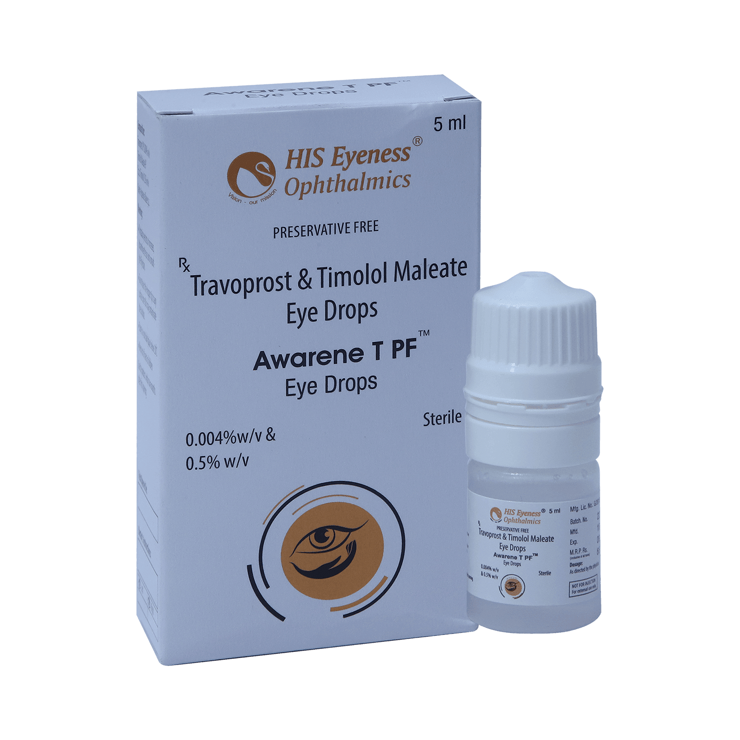 Awarene T PF Eye Drop - Image 1