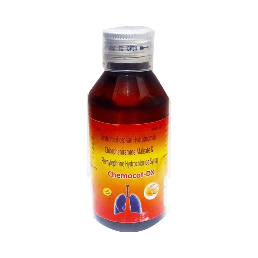 Chemocof-DX Syrup Mango Sugar Free