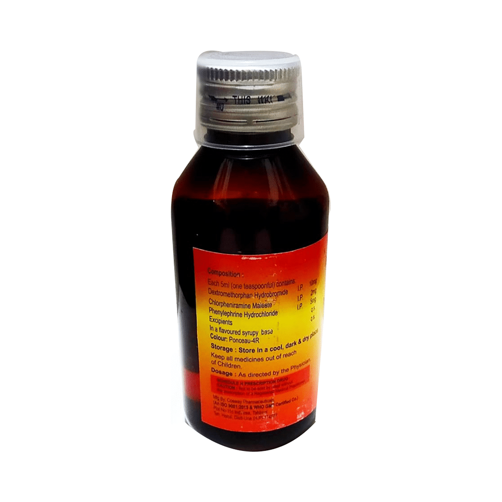 Chemocof-DX Syrup Mango Sugar Free - Image 2