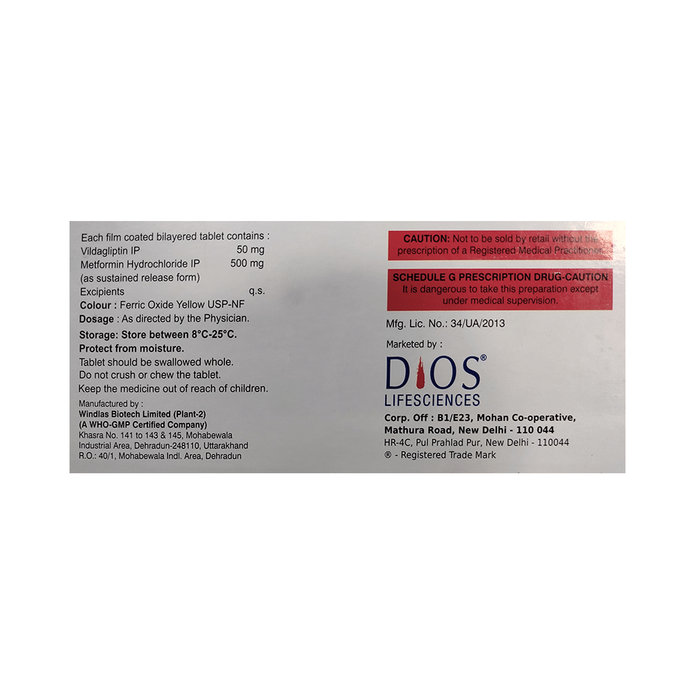 Xilda-M 500 Tablet SR - Image 2