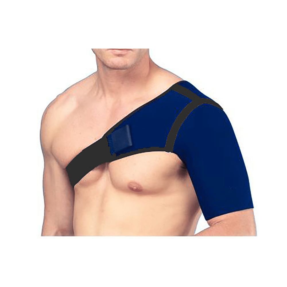 Witzion Shoulder Support Blue and Black Left