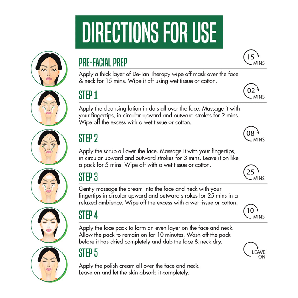 Nature's Essence Gentle Fruit Facial Kit 200gm - Image 4