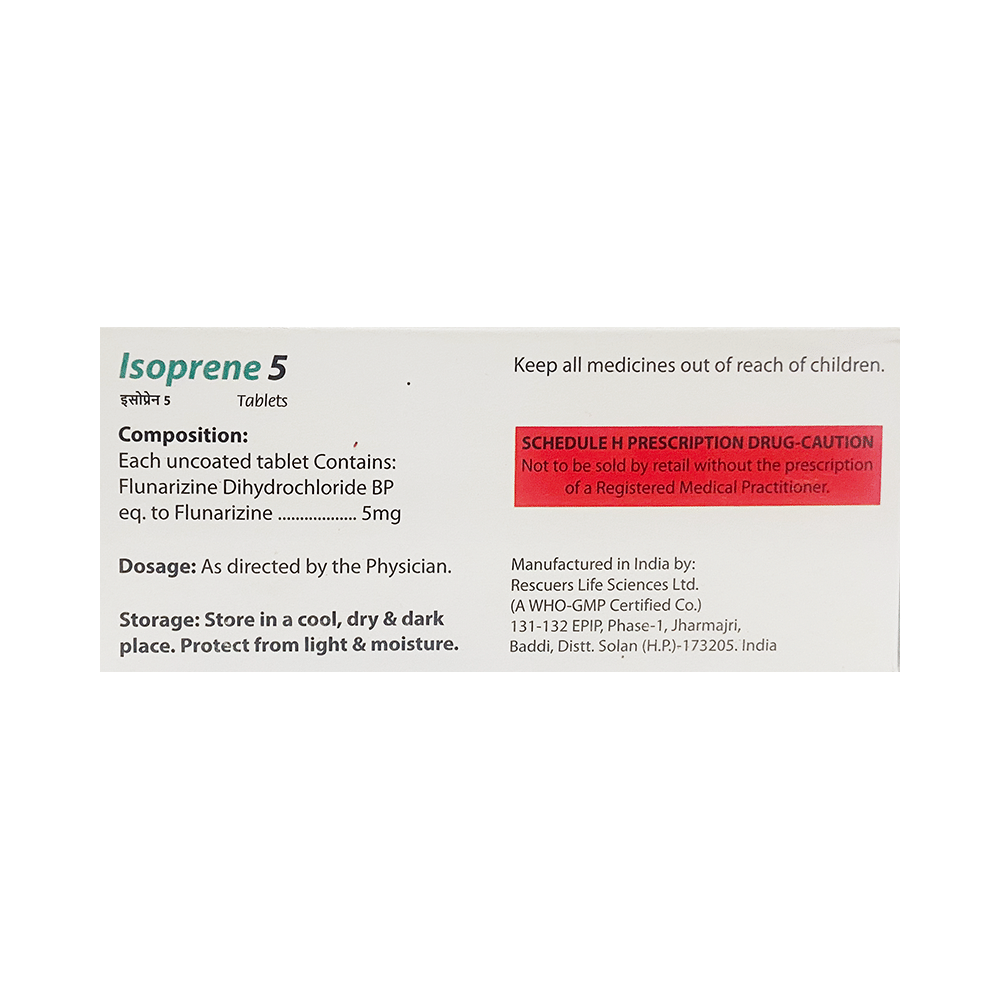 Isoprene 5 Tablet - Image 2