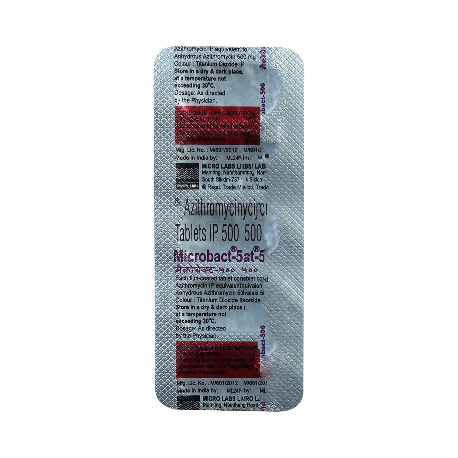 Microbact 500mg Tablet - Image 3